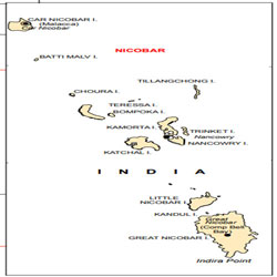 Map Of Andaman and Nicobar Islands