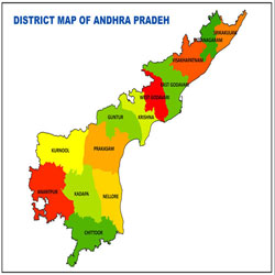 Map Of Andhra Pradesh