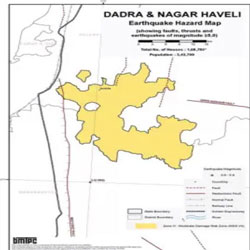 Map Of The Dadra and Nagar Haveli and Daman and Diu