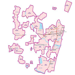 Map Of Puducherry